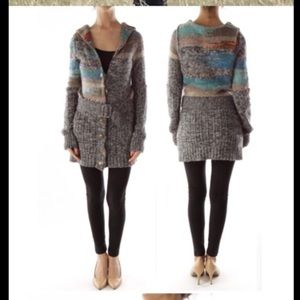 Anthropologie Sleeping On Snow Colorfield Cardigan